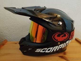 SCORPION VX-21 air + okuliare Dragon NFX