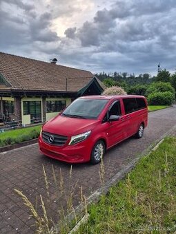 Kúpim Mercedes Vito Tourer alebo V-Class - 8-9 miestne