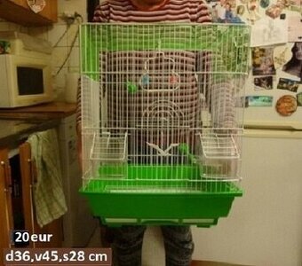 Nova zelena klietka nepouzita za 20 eur