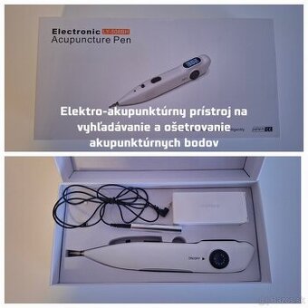 Elektro-akupunktúrny prístroj na vyhľadávanie a ošetrovanie