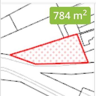 Slnečný rohový pozemok v obci Geča – 784 m²