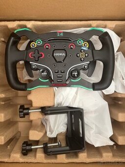 Moza R3 + Formula Wheel Mod + GTOMEGA Pro Wheel Stand