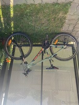 CTM TERRANO 1.0 26 detský bicykel, matná zelená/oranžová