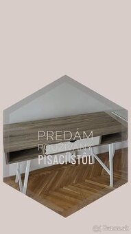 Predám písací stôl JYSK ABBETVED – svetlý dub / biela