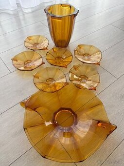 Art deco sklo