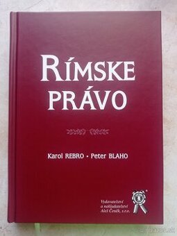 Rímske právo ročník 2019