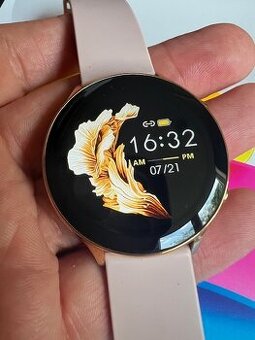 Smart hodinky unisex G31 zlate ceske ovladanie