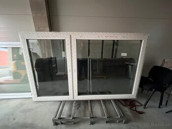 Nove pvc okno biela /antracit