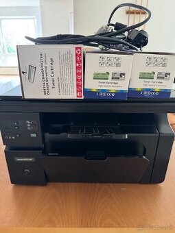 Tlačiareň HP laserjet M1132 MFP + 3 ks tonerov + 2 ks káblov