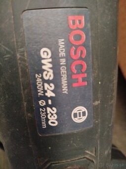 Predám uhlovú brúsku BOSCH GWS 24 – 230