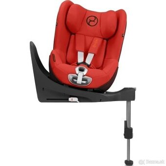cybex base Z platinu + autosedazka Z platinum červená