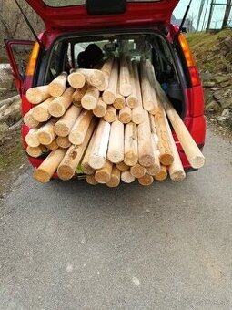 Predám  drevené smrekové koly ,stlpy ohrada plot