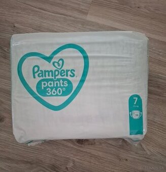 Pampers veľkosť 7 (17+ kg)