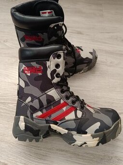 Taktické topánky Double red c.39