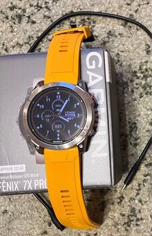 Garmin fenix 7X Pro Sapphire Solar - Titan