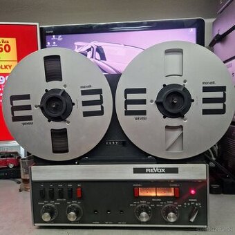 REVOX A-77...kotúčový deck ,//mechanicky funkčný,nenahráva//