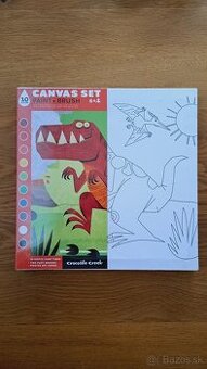 Maľovanie na plátno – Dinosaurus (nové, zabalené)