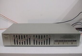 Equalizer strieb.2x7 pasmovy TECHNICS SH-Z250 = vyroba Japan