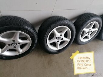 Elektróny 4X108 R15 Orginal Ford Cena 80.€uro