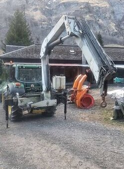 Hydraulická ruka 12 m trojbod upnutie
