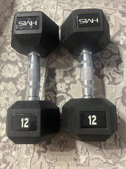 Jednorucka haxagonal 2 X 12 kg