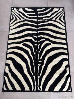 Koberec vzor zebra