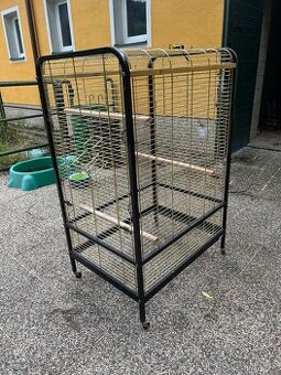 🦜 Veľká klietka pre papagája – na kolieskach, výška 165 cm