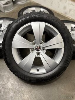 Zimná sada 5x112 R17 , 215/55/17 Škoda Triton Superb Passat