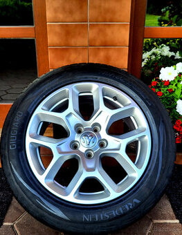 alu R17 5x110, senzory, pneu 215/60, orig. JEEP RENEGADE