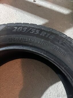 Predám letné gumy 205/55/r16