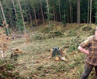 Brigáda -student SŠ resp. VŠ pomocné práce pri ťažbe