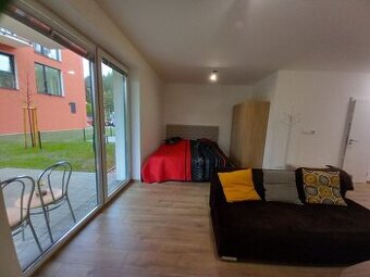 DELTA- Novostavba 1 izbového bytu s terasou, Living Park