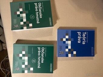 Občianske pravo 1,2 a teoria prava