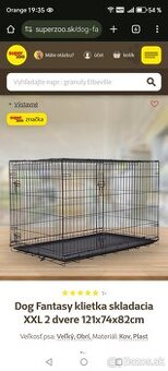 Predám klietku pre psa - 1