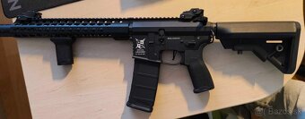 Delta Armory airsoft zbraň M4 AR15 SilentOps DMR ALPHA ETU
