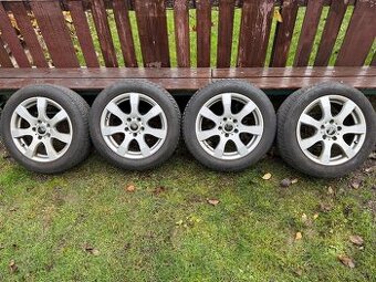 Disky 5x112 R16 + zimne pneu Dunlop