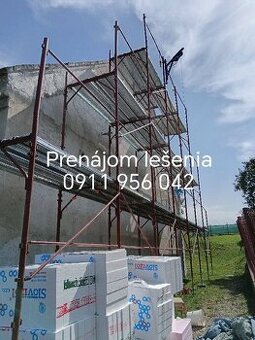 prenajmem stavebné lešenie
