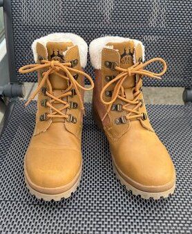 Kožené čižmy John Garfield veľ.38