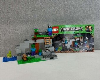 Lego Minecraft 21141 Jaskyňa so zombíkmi
