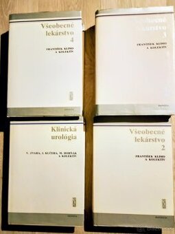 Odborné medicínske knihy – Všeobecné lekárstvo a Urológia (O