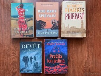 Predám nové knihy.