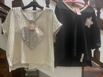 Pekné nové blúzky, tričká Made in Italy, UNI, 10€