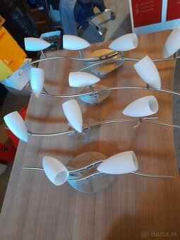 Sada 4 ks moderných stropných svietidiel (LED G9)