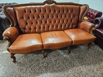 CHESTERFIELD V ANGLICKOM ŠTÝLE,V TOP STAVE 3+1+1