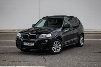 BMW X3 xDrive 20D 135kW A/T M packet, Kamera, Panorama, el. 