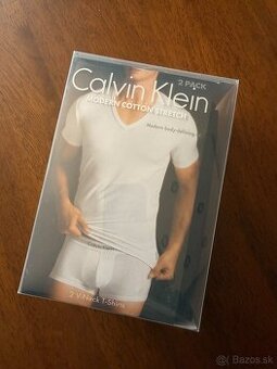 Calvin Klein Modern Cotton Stretch pánske tričko S Nové