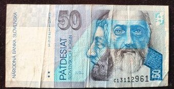 50-KORÚN SLOVENSKÝCH r.1993 ser.C