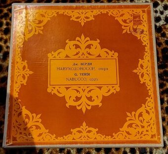 Box 3 LP opery Giuseppe Verdiho Nabucco (Nabuchodonozor)