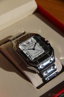 Cartier Santos Silver