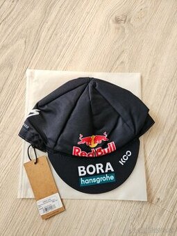 Predám cyklo čiapku originál Red Bull Bora Hansgrohe